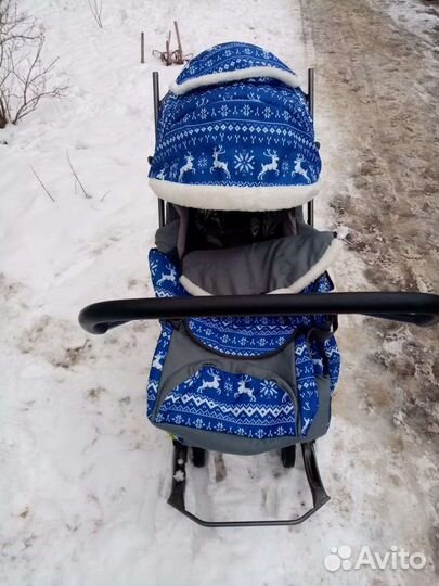 Санки коляска