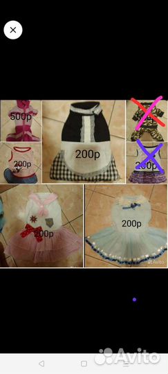 Одежда для маленьких собачек Йорка