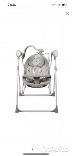 Детские электронные качели для новорожденных