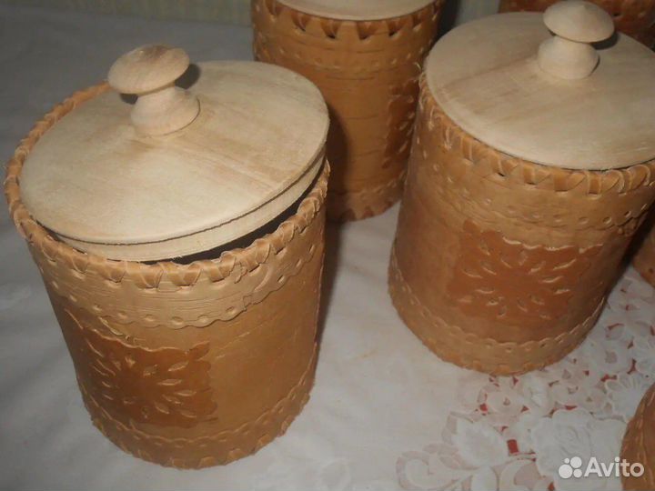 Туески,вазы
