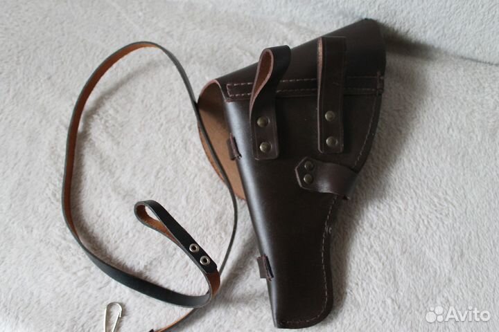 Кобура для револьвера Наган кожа