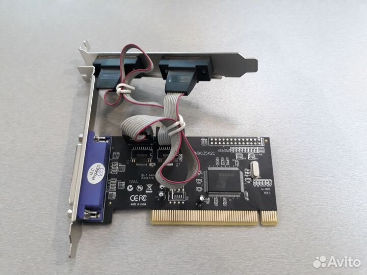 Контроллер Moschip PCI 2 x Com Port + LPT
