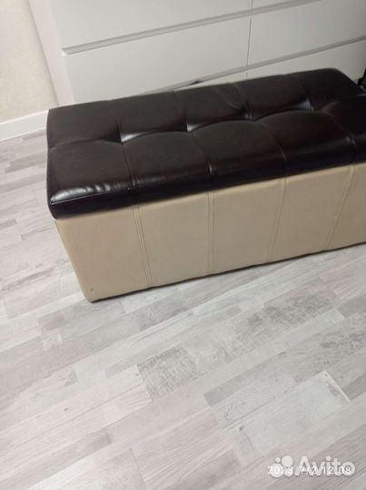 Пуфик в прихожую с ящиком бу