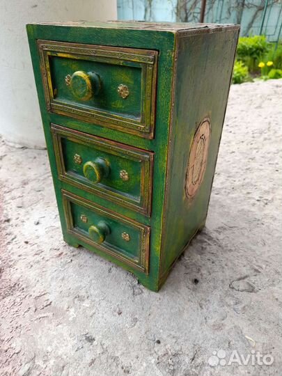 Шкатулка/ящичек для бижутерии/Индия