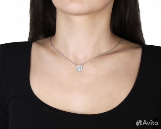 Золотое колье с бриллиантами 1.00ct Evgeny Matveev