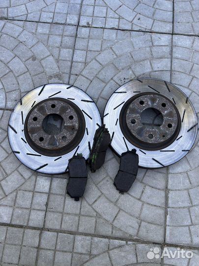 Передние тормозные диски mazda 6 2.0 бензин 2014