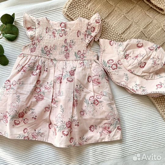 Платье и панама С&А 68