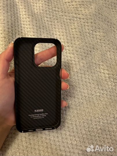 Карбоновый чехол 14 pro