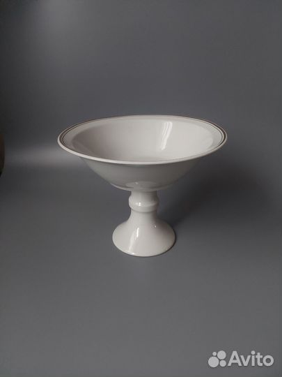 Ваза для фруктов на ножке СССР