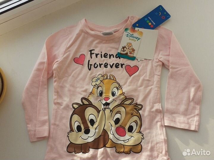 Лонгслив для девочки