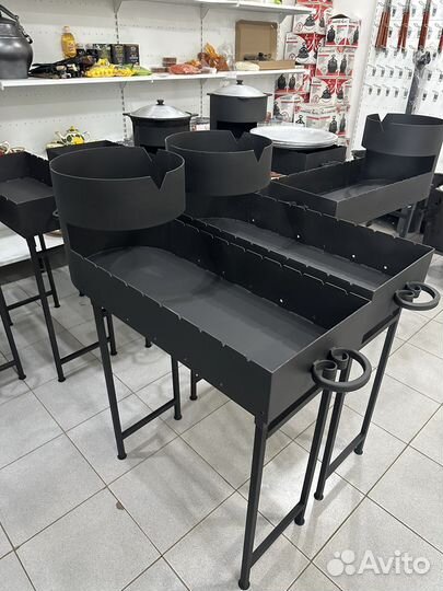 Мангал с подказанником