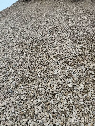Щебень гранитный, щебень гравийный