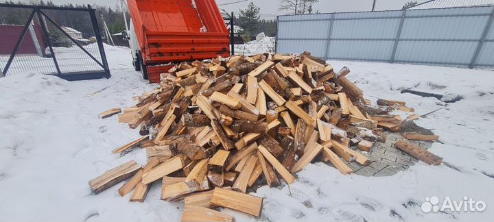 Дрова березовые колотые