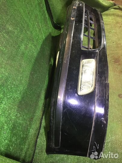 Бапер передний Honda Torneo CF4 Чёрный рваная юбка