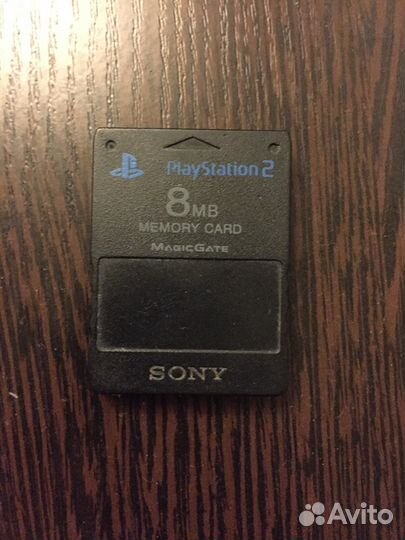 Карта памяти на 8mb для ps 2