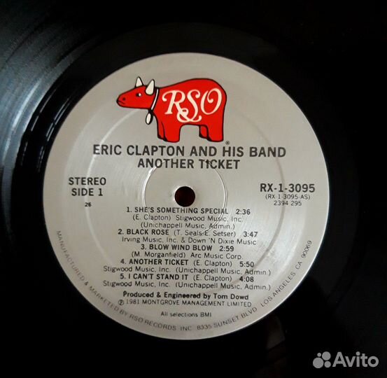 Eric Clapton – Another Ticket USA(NM)
