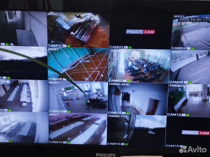 Установка домофона, видео, охранно-пожарной сиг