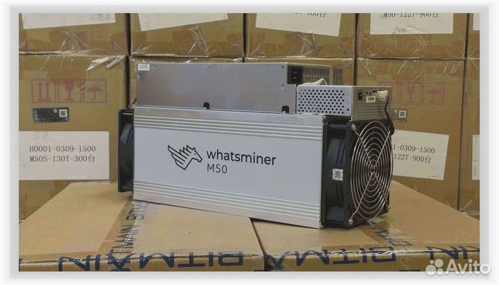 Новый Whatsminer m50 122T