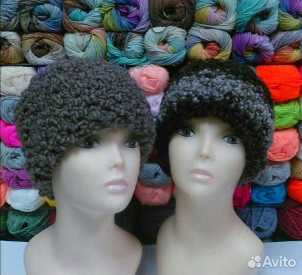 Шапка, ручная работа