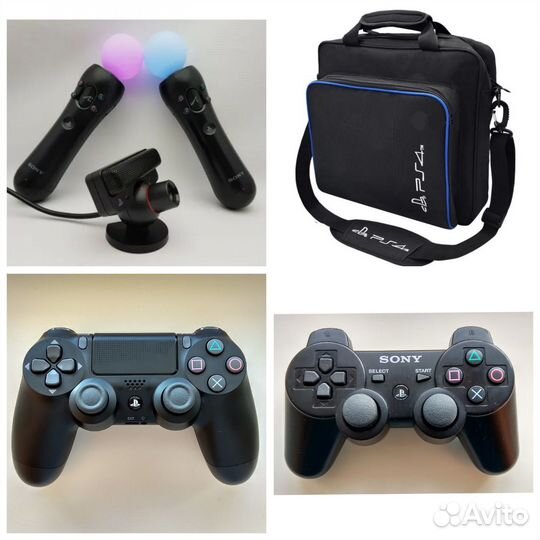 Аксессуары для Sony PlayStation PS3, PS4