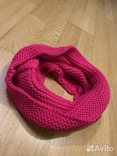 Новый вязанный снуд
