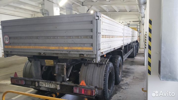 Полуприцеп бортовой Нефаз 9334, 2009