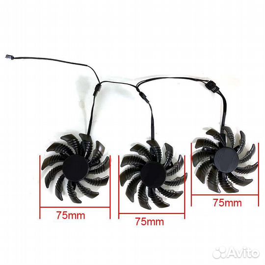 Вентилятор для видеокарт Gigabyte t128010su