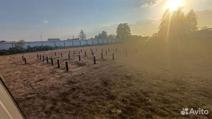 Сваи для бани