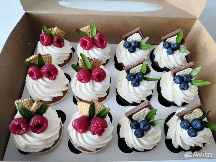 Капкейки, трайфлы