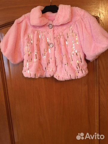 Меховые накидки для маленьких девочек