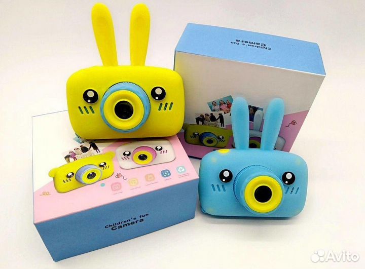 Детский фотоаппарат Мишка Зайка