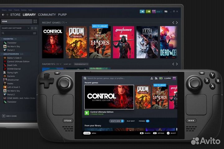 Портативная консоль Steam Deck 64Gb (Новый)