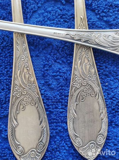 Мельхиоровые ложки и вилки