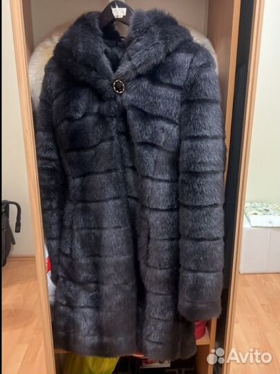 Шуба эко (под норку)