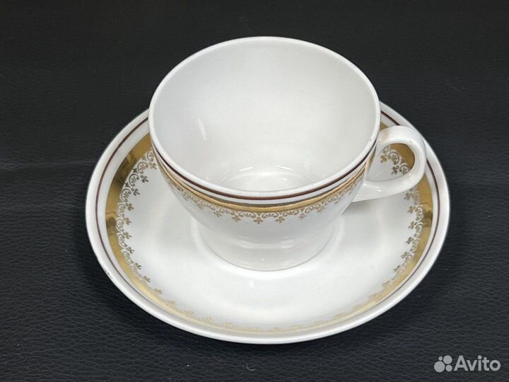 Кофейная пара с золотым отводом made in ussr