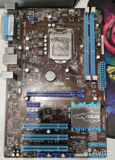 Материнская плата 1155 cokeт