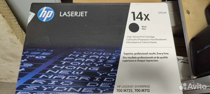 Картридж hp 14x оригинал