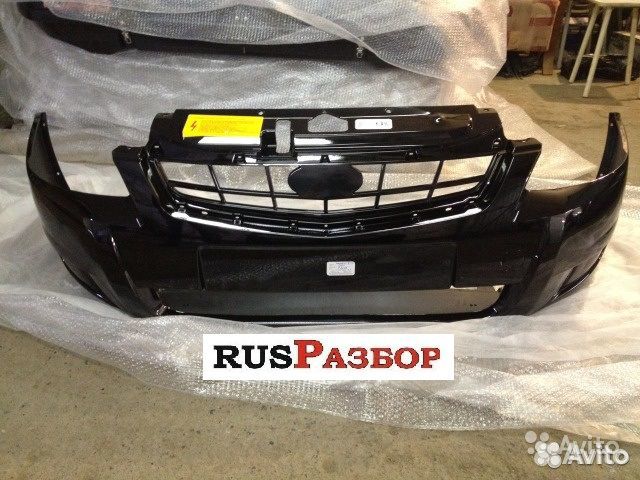 Бампер ваз 21704 Приора окрашенный Космос