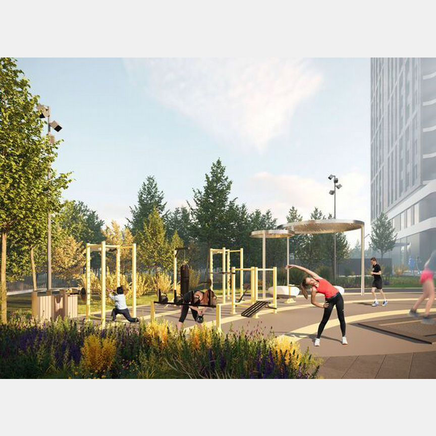 3-к. квартира, 84,7 м², 9/25 эт.