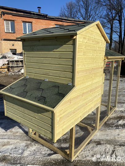 Курятник зимний на 15 кур
