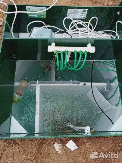 Септик канализация малахит