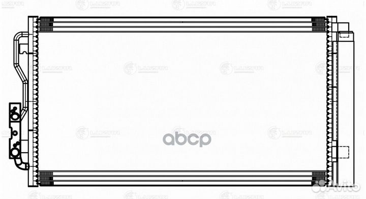 Радиатор кондиц. для а м BMW 3 (F30) (11) (lrac