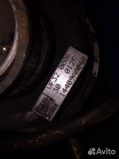 Турбина правая Subaru Legacy BH5 EJ206