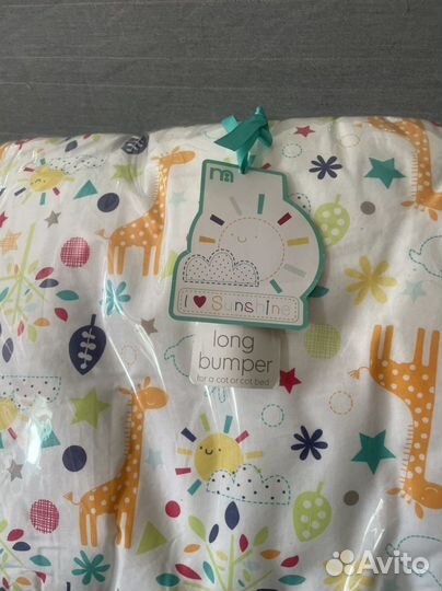 Бортики бампер Mother care в кроватку