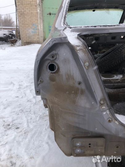 Крыло заднее четверть лев chevrolet aveo T250 1.4