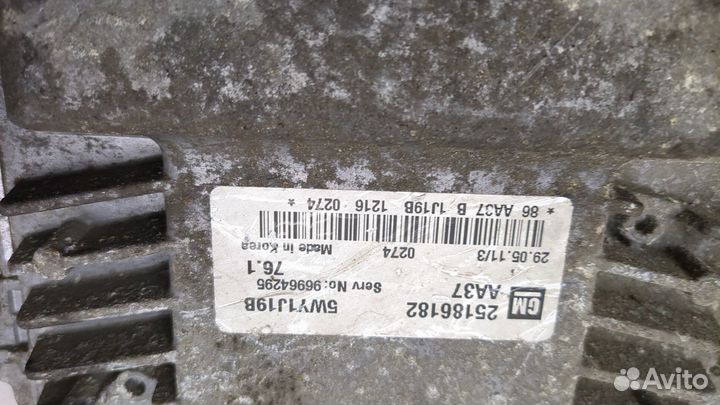 Блок управления двигателем Chevrolet Cruze, 2012