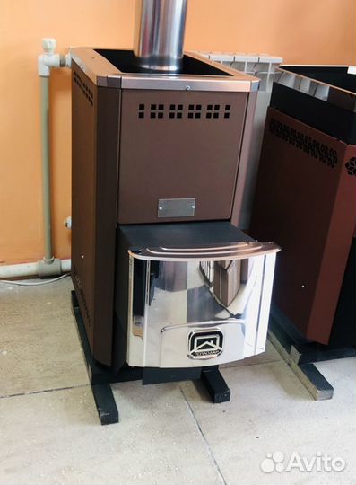 Дровяная печь для бани Тамань