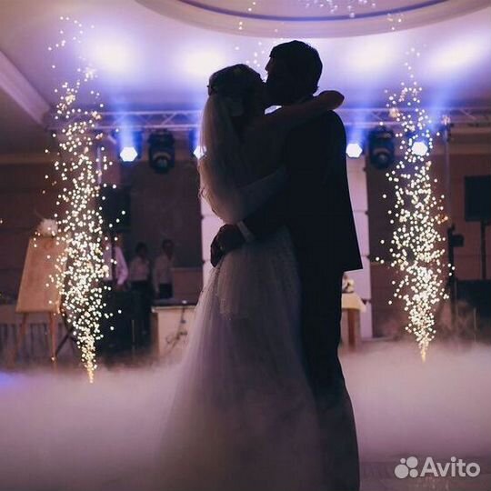 Холодние фонтаны пиротехнические