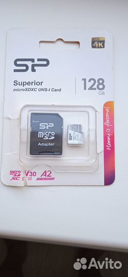 Карта памяти microSD 128