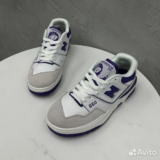 Кроссовки New Balance 550 White Purple